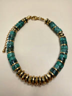 Bracelet CALYPSA – en turquoise africaine