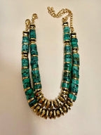 Bracelet CALYPSA – en turquoise africaine
