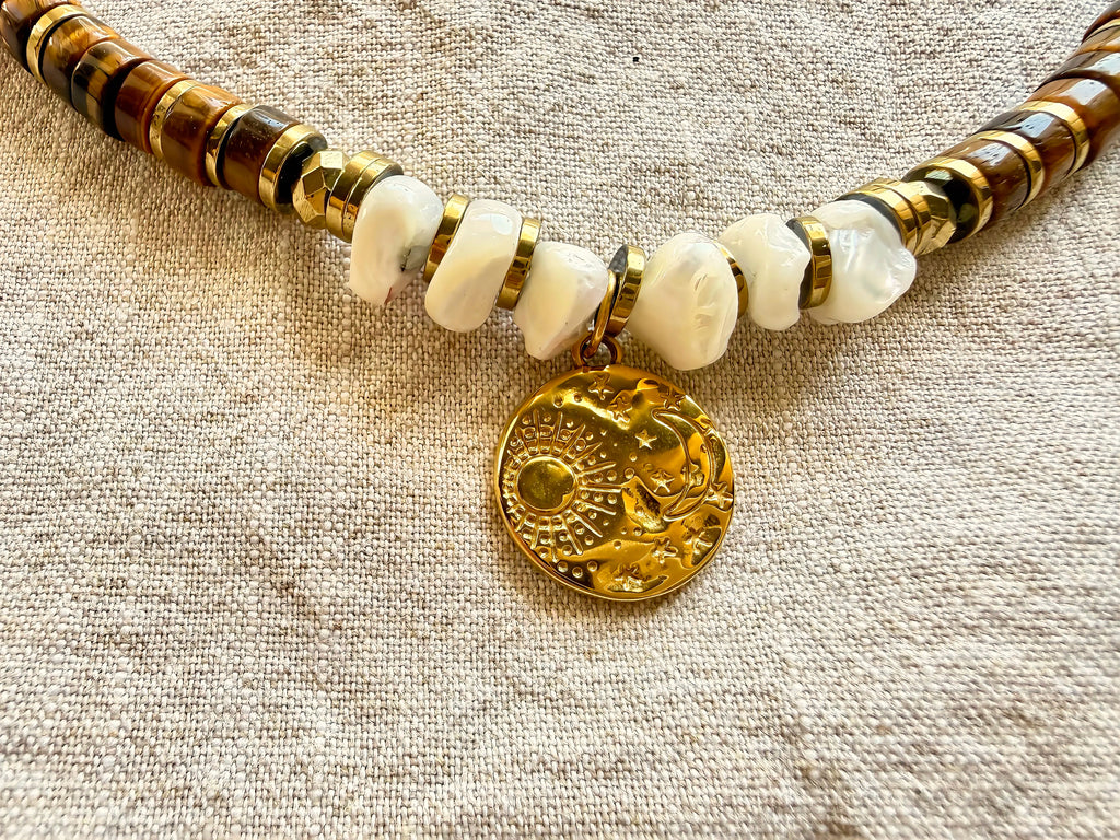 Collier SIENNA avec Médaillon